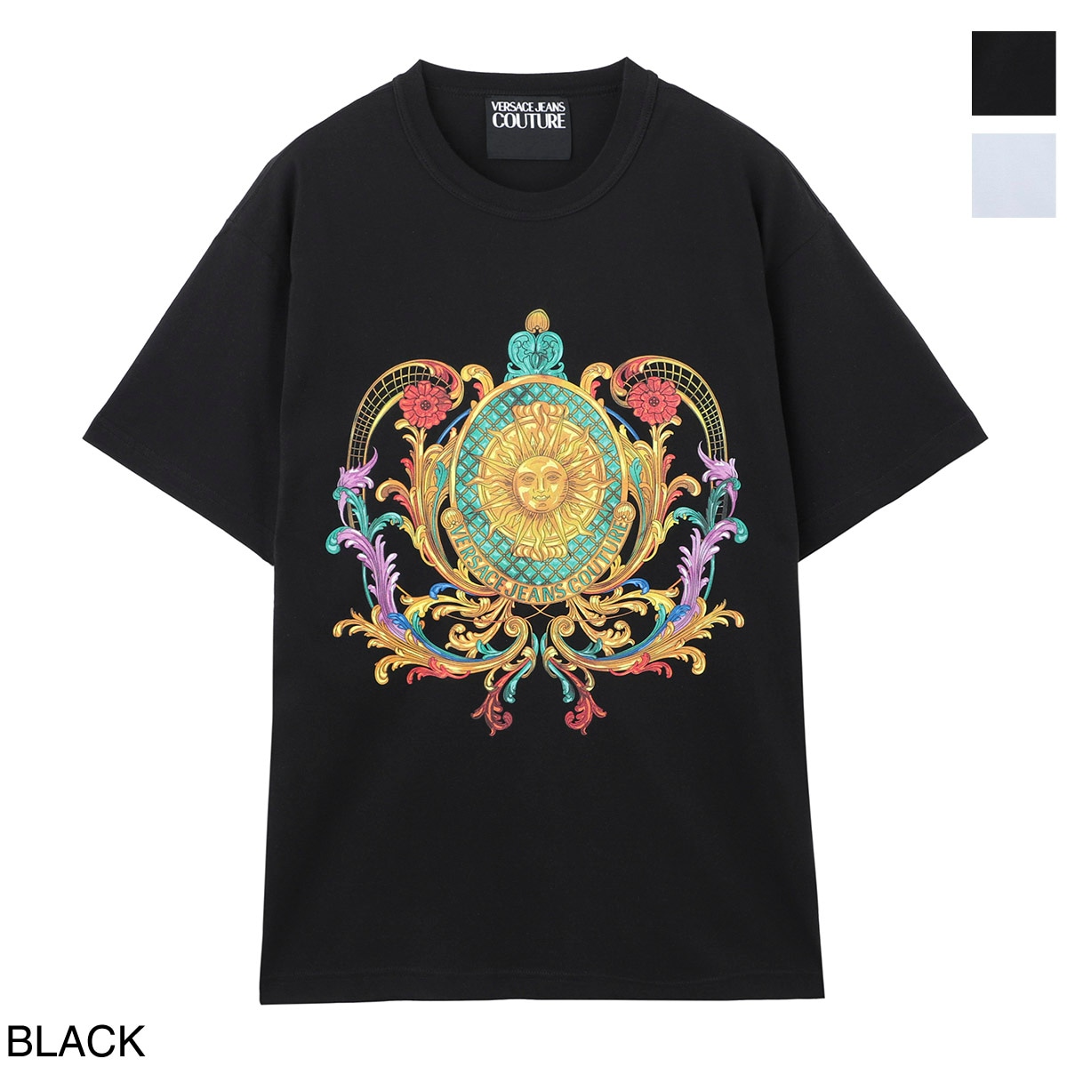 VERSACE JEANS COUTURE ヴェルサーチェ クルーネックTシャツ メンズ