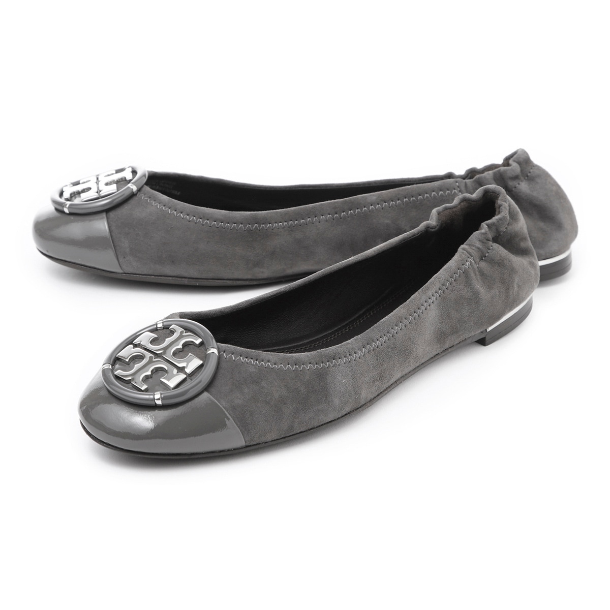 TORY BURCH トリーバーチ バレエシューズ/MULTI LOGO CAP-TOE BALLET レディース