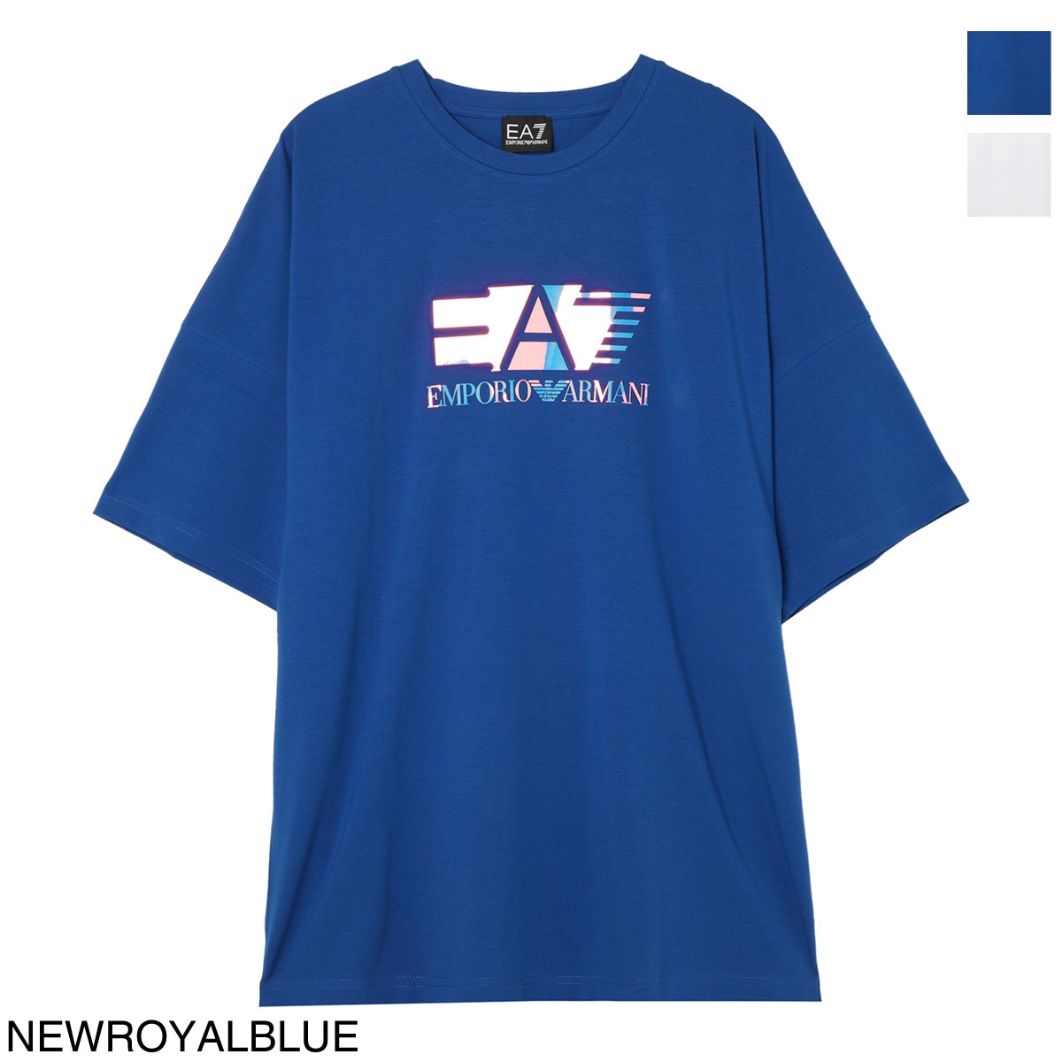 【アウトレット】【ラスト1点】EA7 EMPORIO ARMANI エンポリオアルマーニ クルーネック半袖Tシャツ メンズ