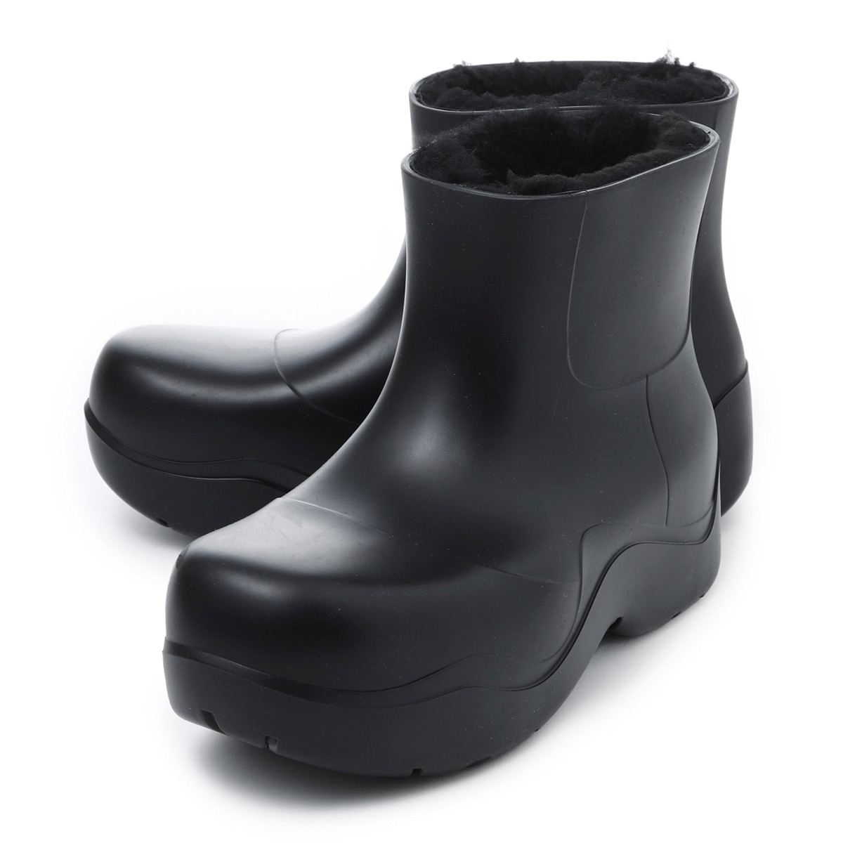 BOTTEGA VENETA ボッテガヴェネタ アンクルブーツ/レインブーツ/PUDDLE SHEARLING【大きいサイズあり】 レディース