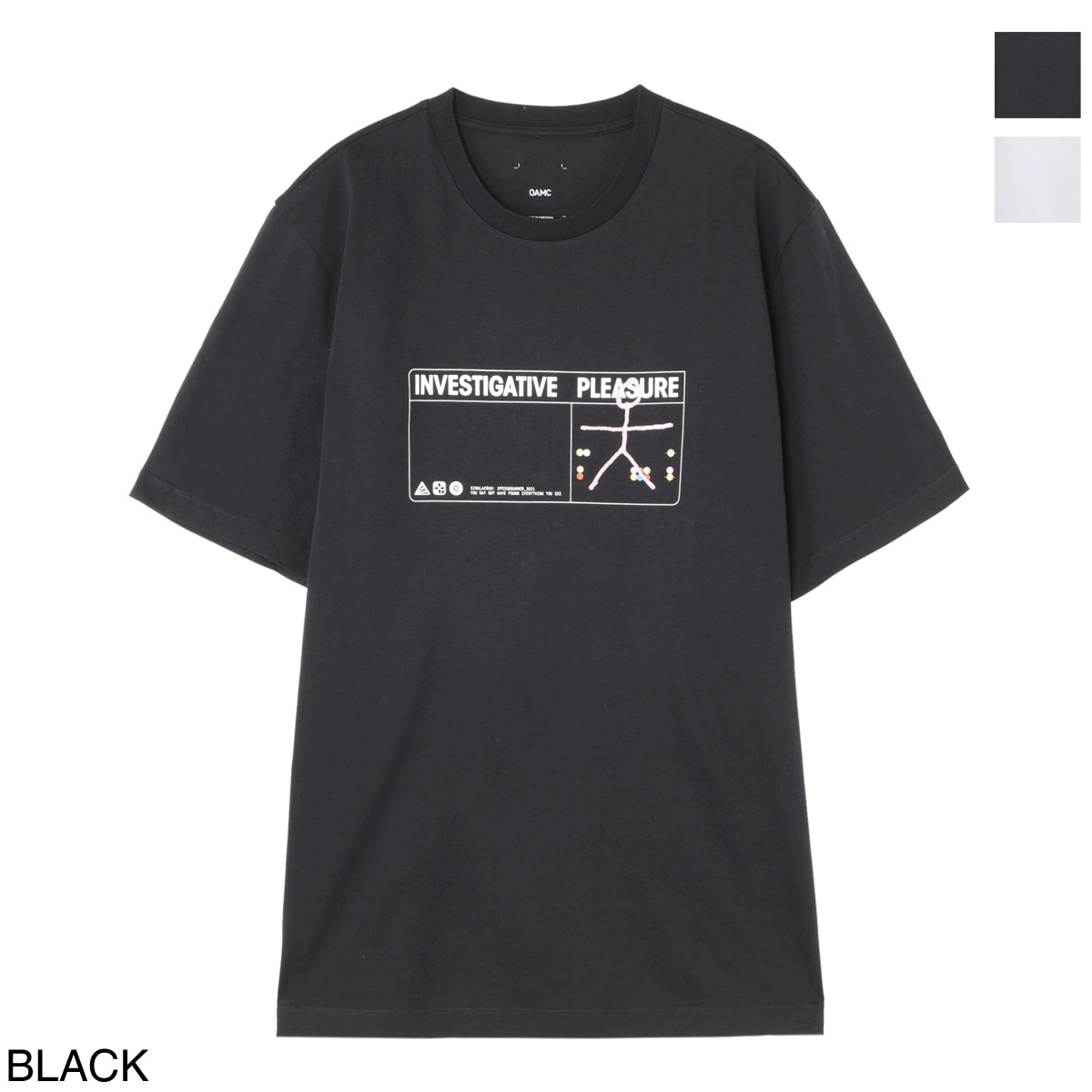 【アウトレット】OAMC オーエーエムシー クルーネック半袖Tシャツ メンズ