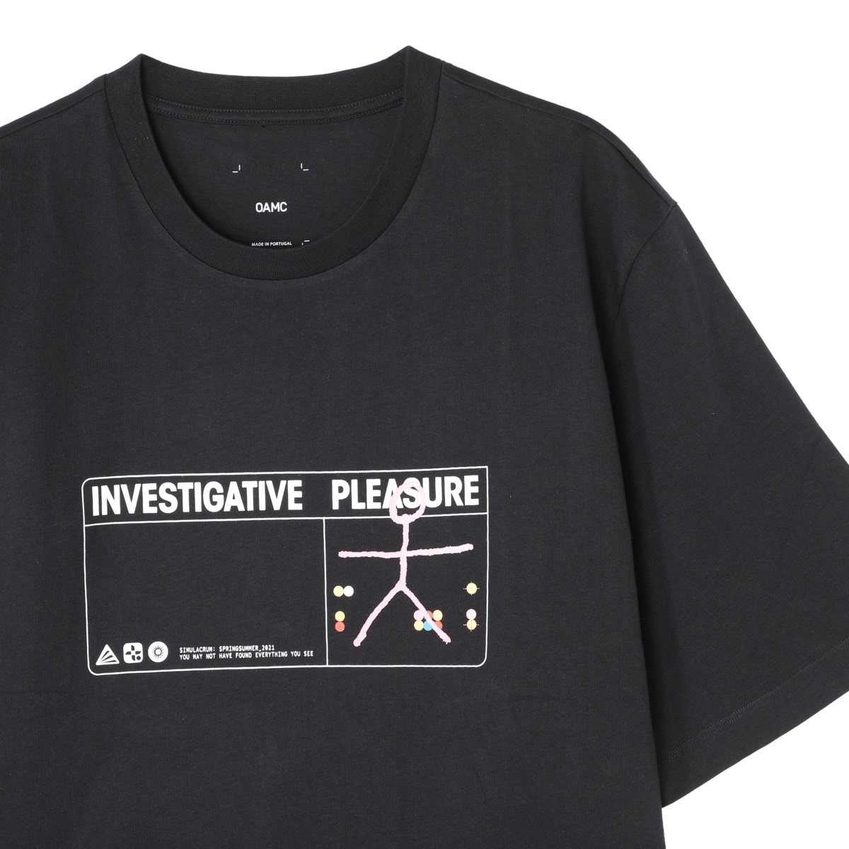 OAMC オーエーエムシー クルーネックTシャツ アウトレット】OAMC オーエーエムシー クルーネック半袖Tシャツ