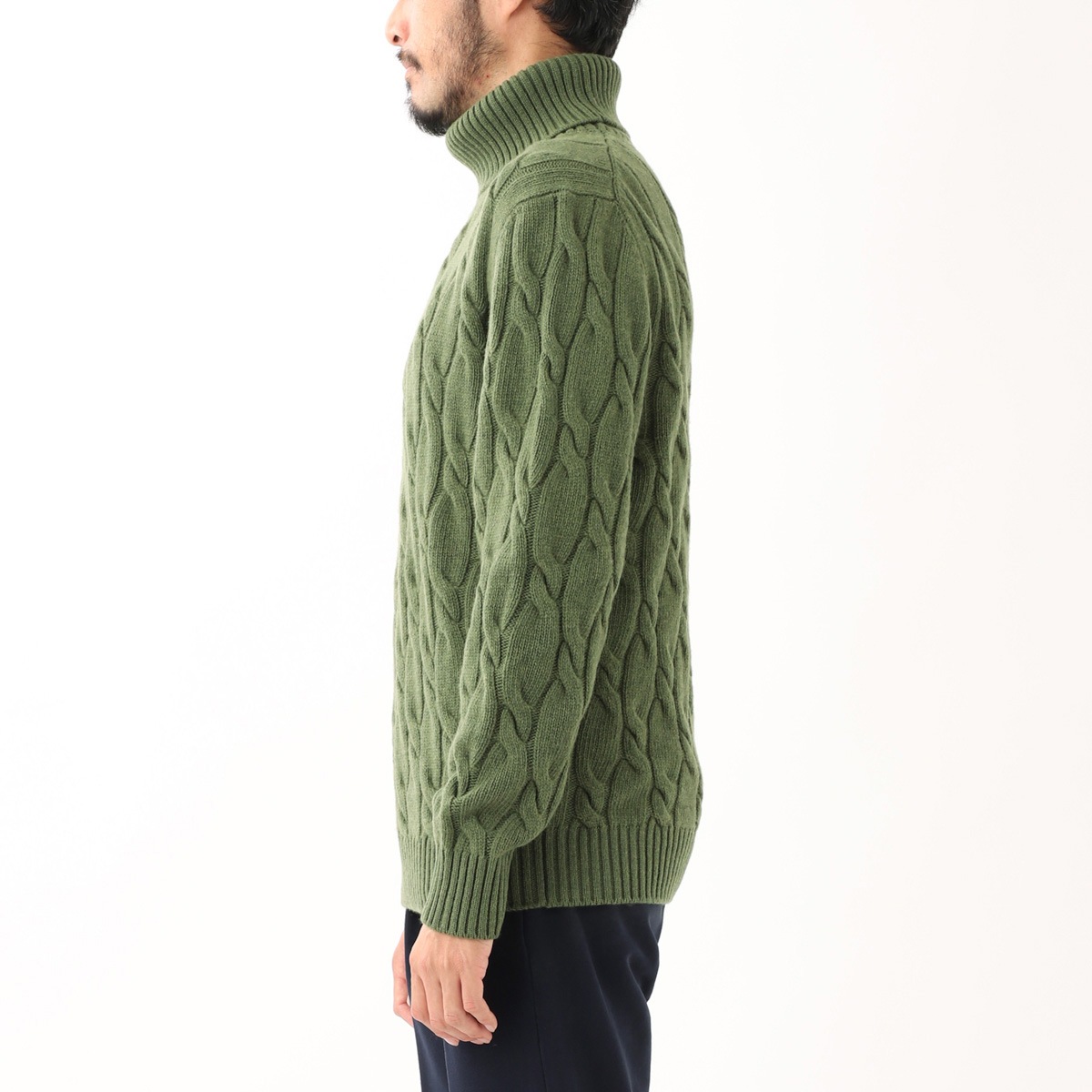 【アウトレット】BAFY バフィ ハイネックニット【大きいサイズあり】 メンズ