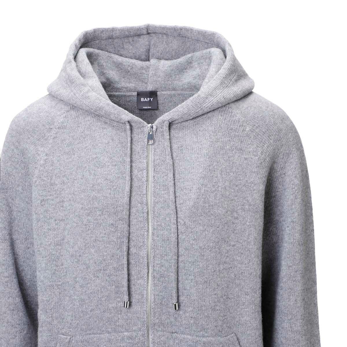 BAFY バフィ ジップアップニット/ニットパーカ【大きいサイズあり