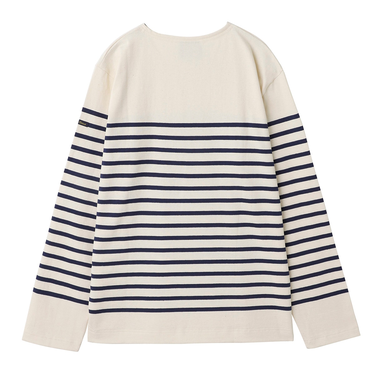 アウトレット】Le minor ルミノア クルーネック 長袖カットソー/ecru