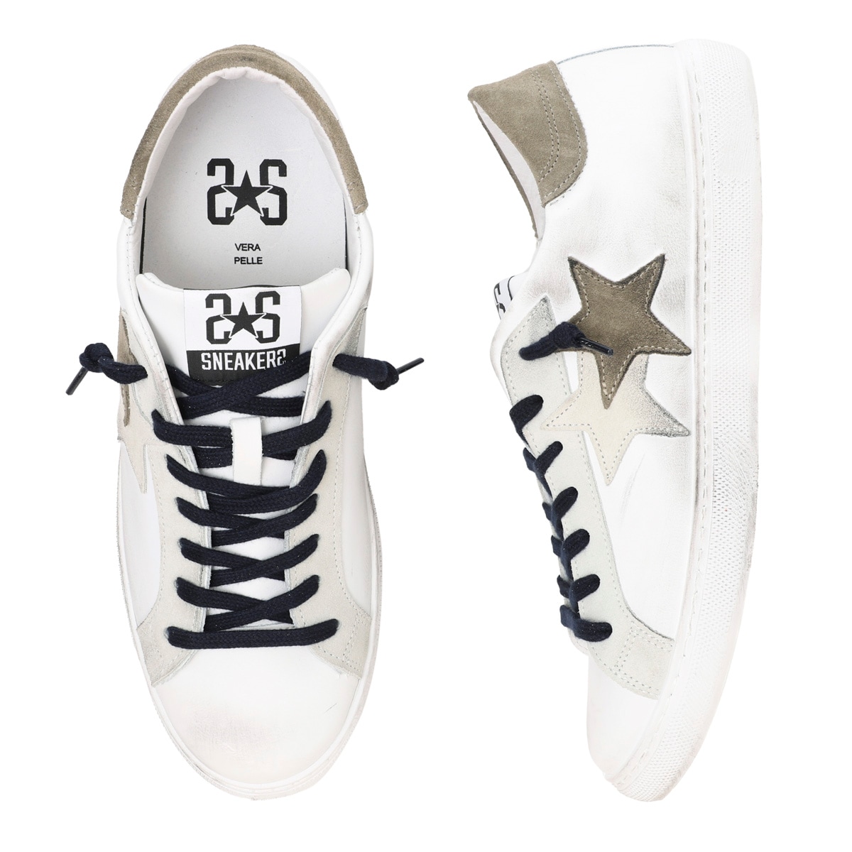 2STAR ツースター スニーカー 厚底 新作1570bianco37
