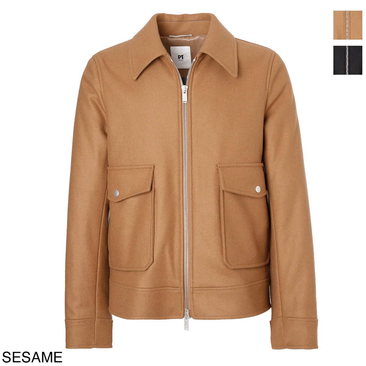 【アウトレット】【ラスト1点】PT TORINO ピーティートリノ カバーオール/ジップアップブルゾン【大きいサイズあり】 メンズ