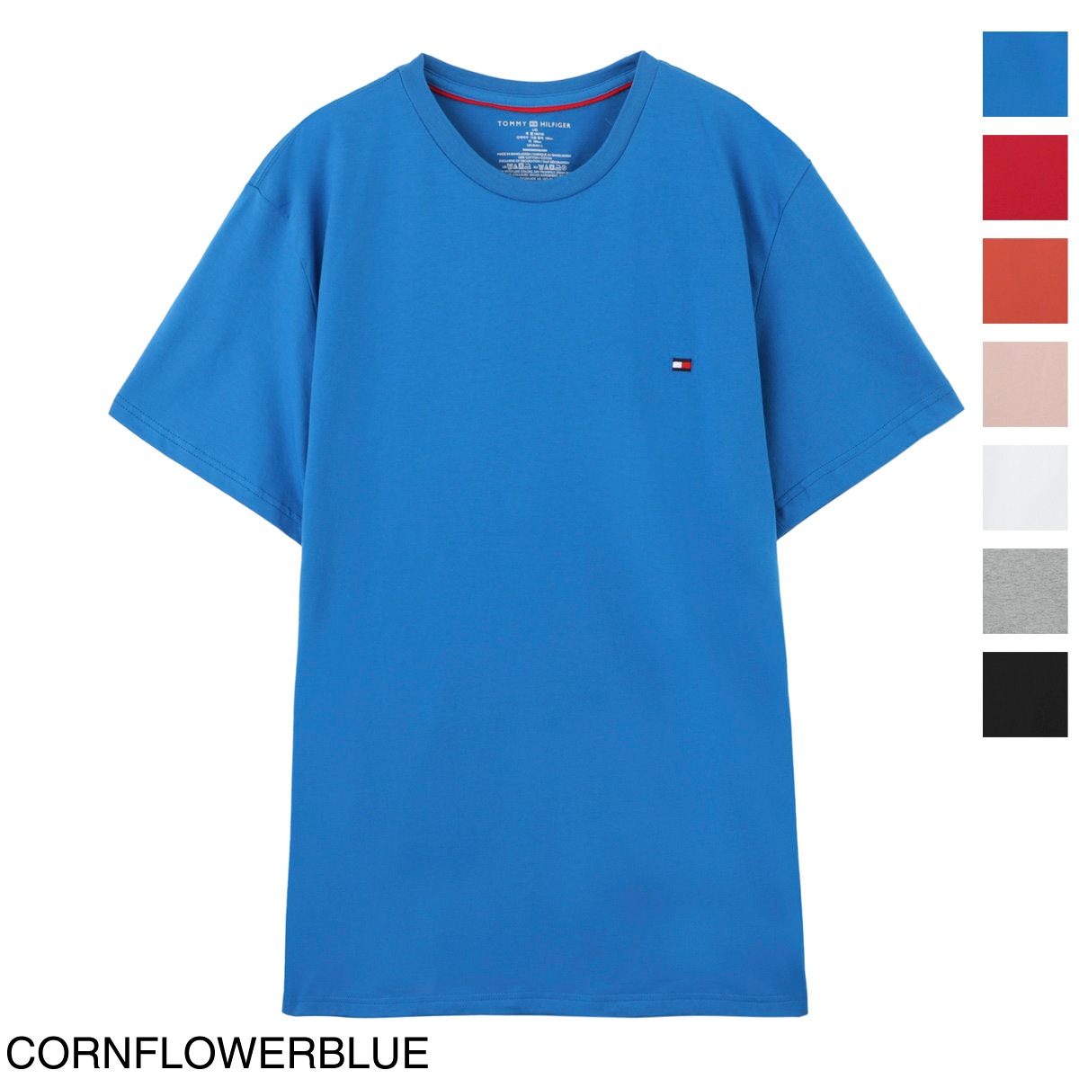 『ネコポス対応(2点まで)』TOMMY HILFIGER トミーヒルフィガー クルーネックTシャツ メンズ