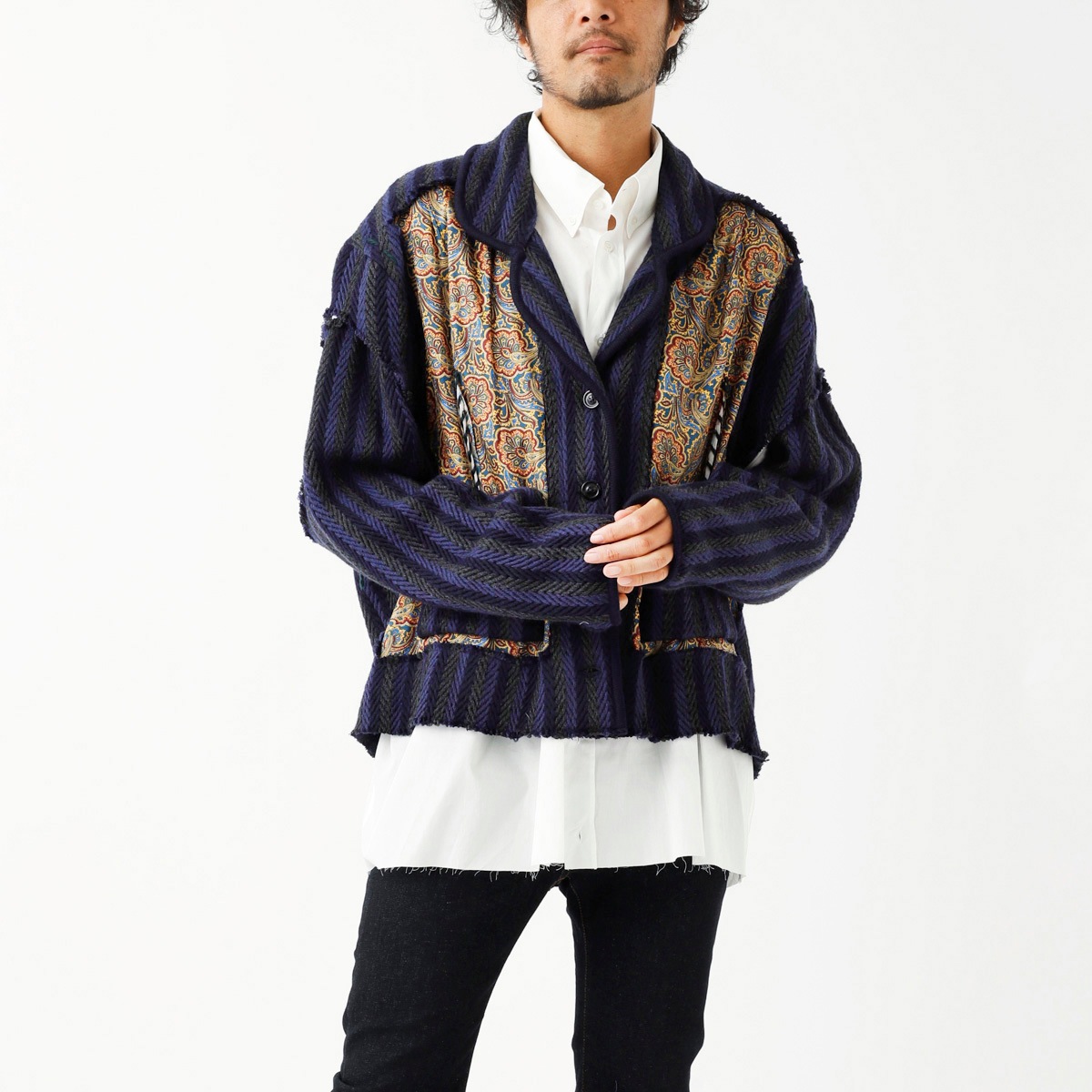 maison margiela マルジェラ カーディガン ストライプ メンズ アウトレット】Maison Margiela メゾンマルジェラ カーディガン