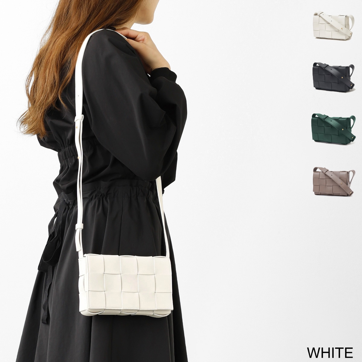 BOTTEGA VENETA ボッテガヴェネタ スモールクロスボディバッグ/SMALL CASSETTE レディース