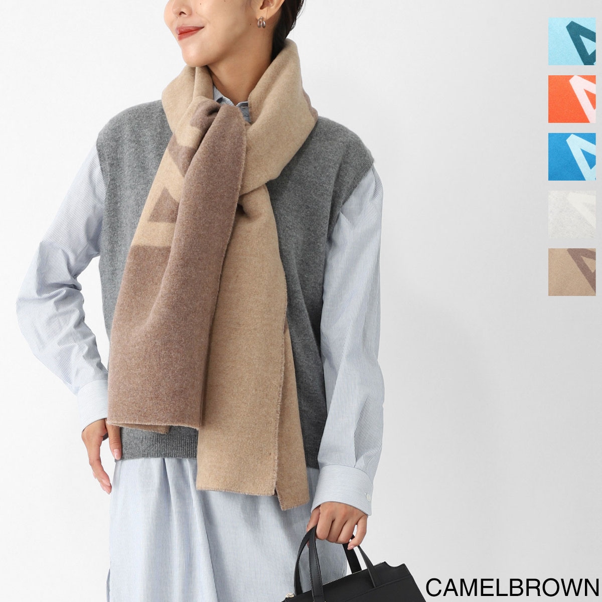 Acne Studios Mohair Check Scarf アクネ　マフラー org.jpg