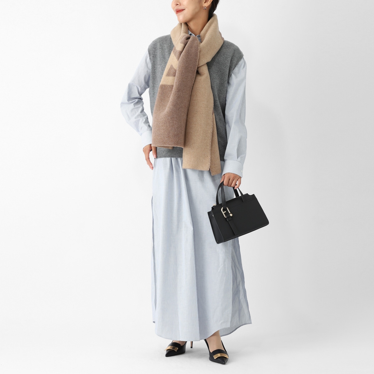 ACNE STUDIOS アクネ ストール/マフラー/LOGO JACQUARD SCARF