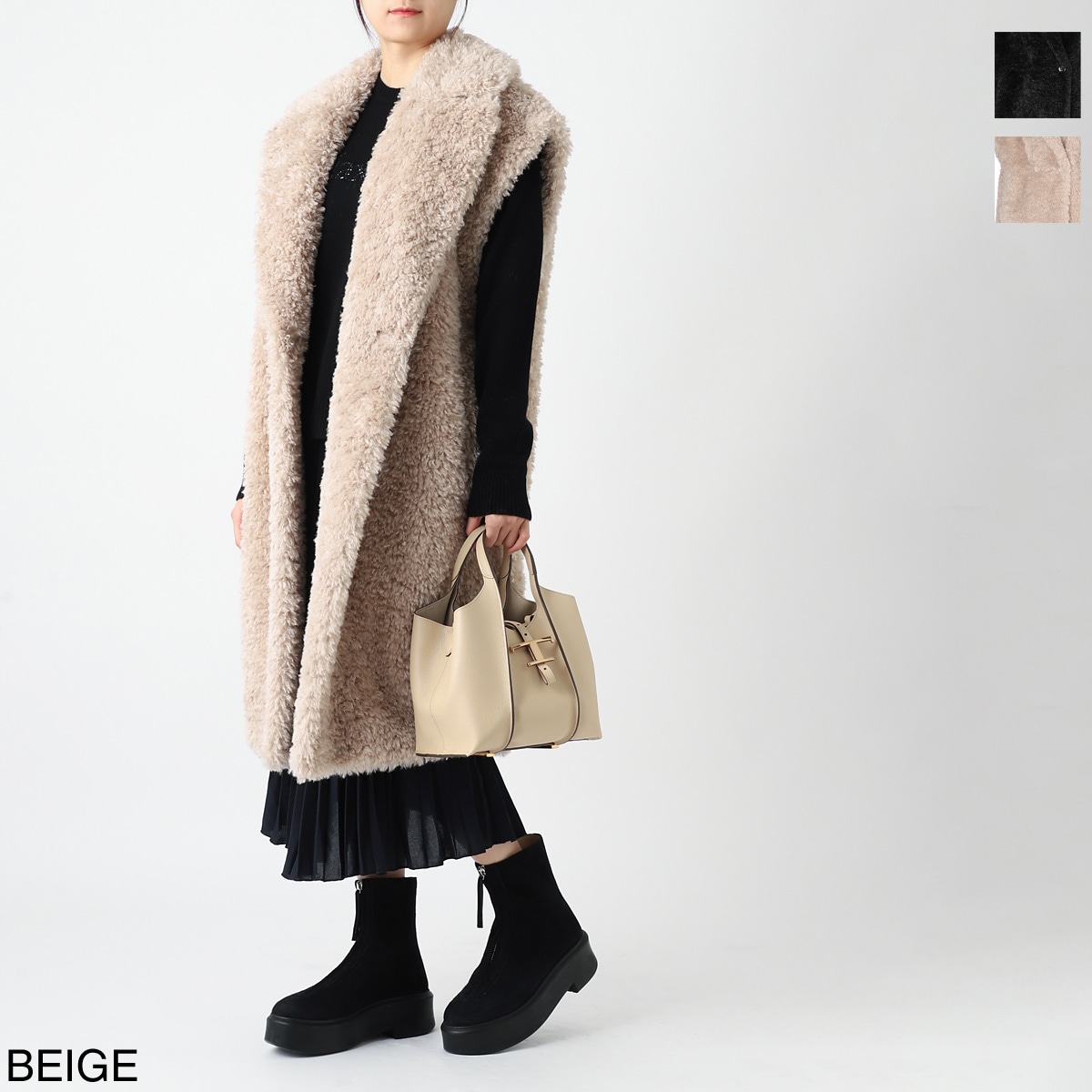 HERNO ヘルノ ジレ/ベスト/CURLY【大きいサイズあり】 レディース