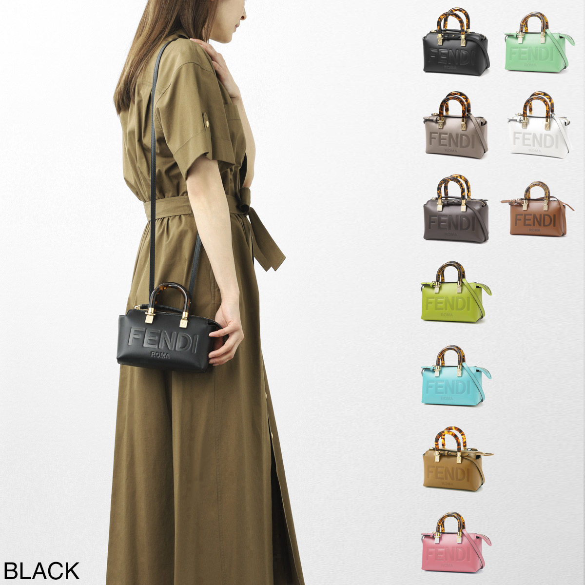 FENDI フェンディ ハンドバッグ 2WAY/ショルダーバッグ/BY THE WAY MINI レディース