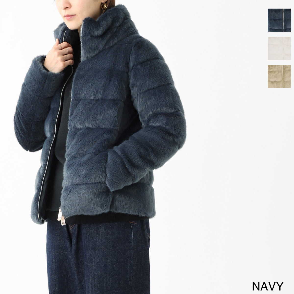 HERNO ヘルノ ダウンジャケット/ファーコート/LADY CAPE【大きいサイズあり】 レディース