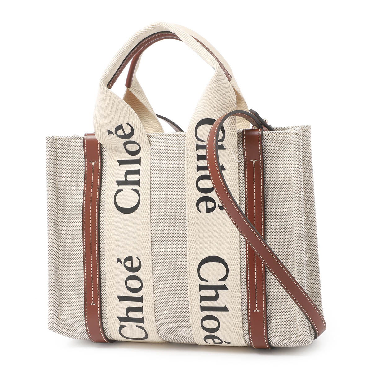 Chloe クロエ トートバッグ/ショルダーバッグ/WOODY SMALL