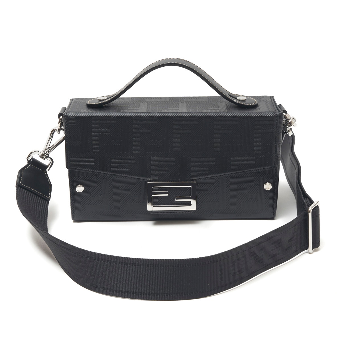 極美品　FENDI フェンディ ハンドバッグ　M28 FENDI フェンディ クロスボディバッグ 2WAY/ハンドバッグ メンズ