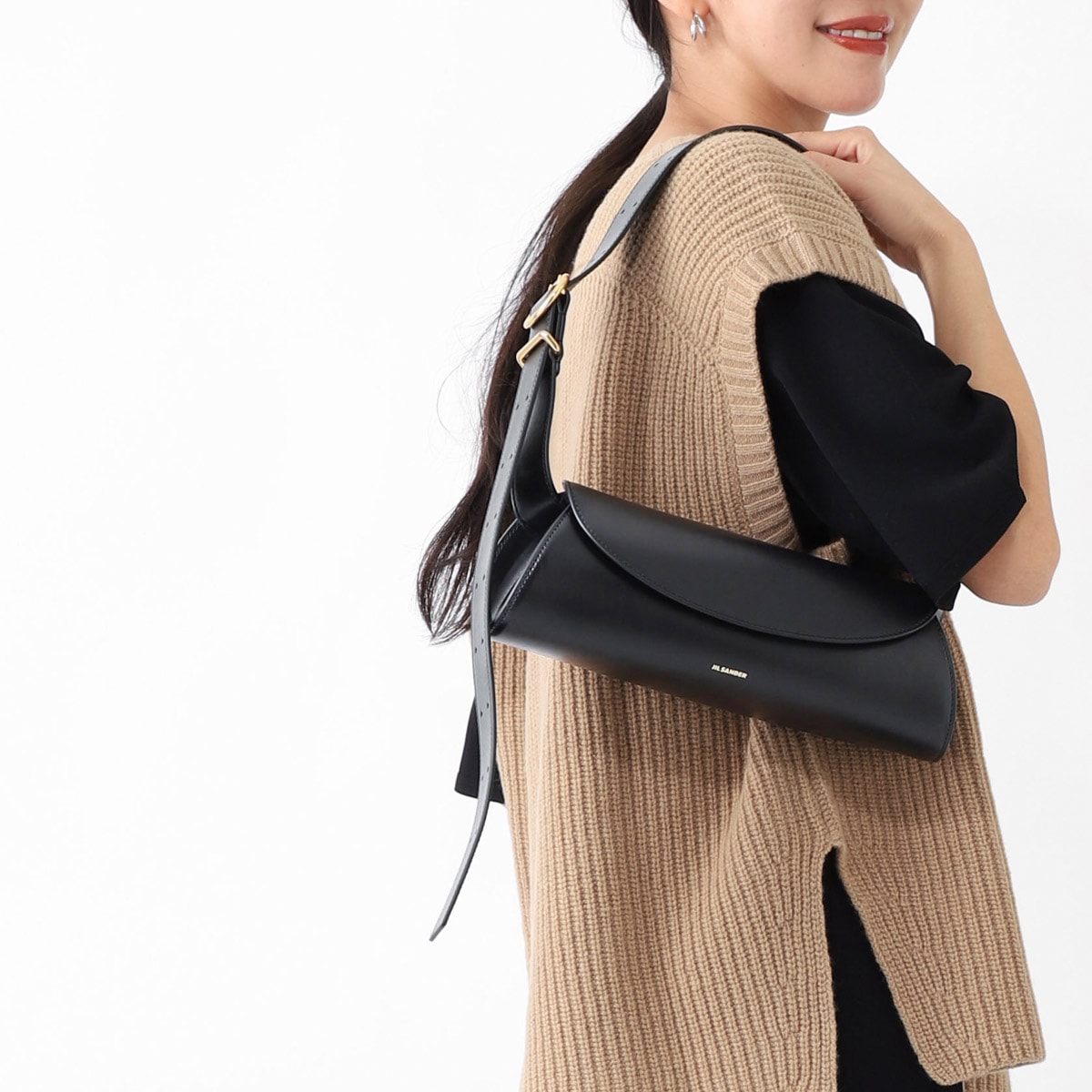 JIL SANDER ジルサンダー ショルダーバッグ/CANNOLO SMALL カンノーロ