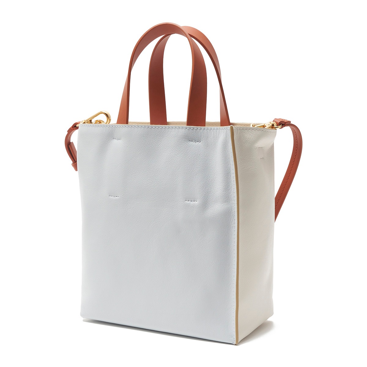 直営店☆MARNI☆SALE! MUSEO カラーブロック トートバッグ 2WAY