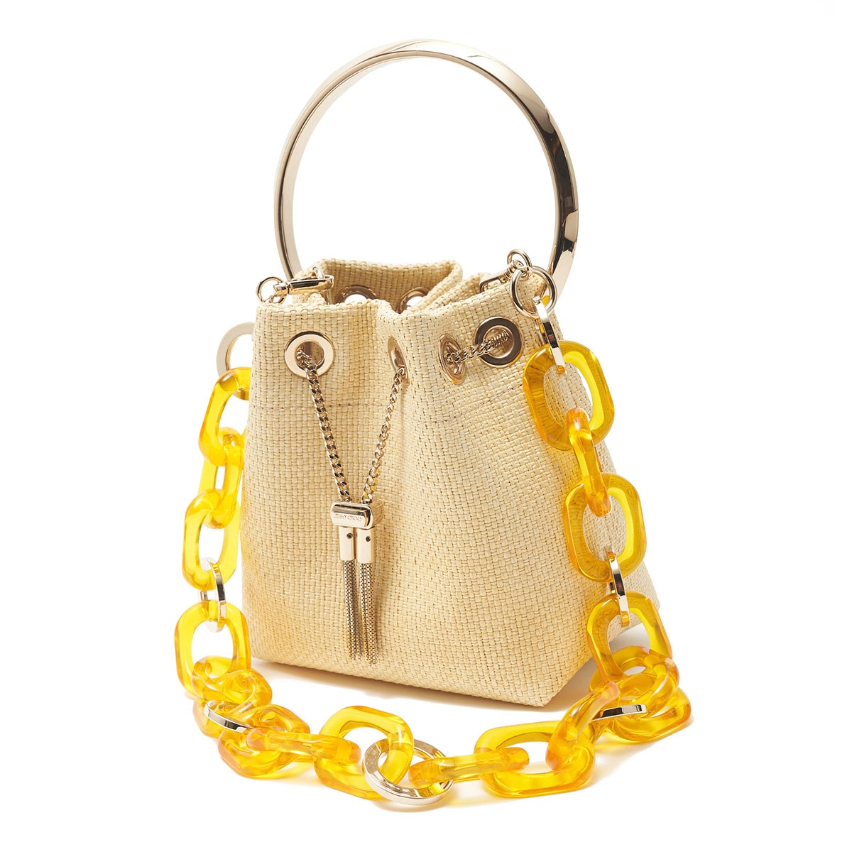 国内直営**JIMMY CHOO** Bon Bon ストラップ付ショルダーバッグ JIMMY CHOO ジミーチュウ ショルダーバッグ/BON BON レディース