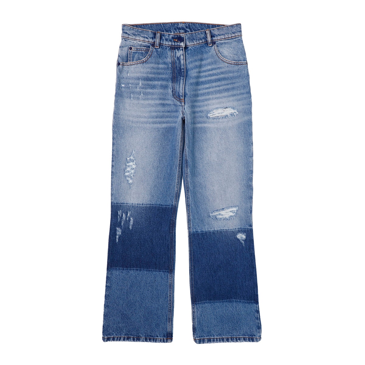 【アウトレット】MONCLER モンクレール ジップフライジーンズ/フレアジーンズ/MONCLER GENIUS 8 PALM ANGELS レディース