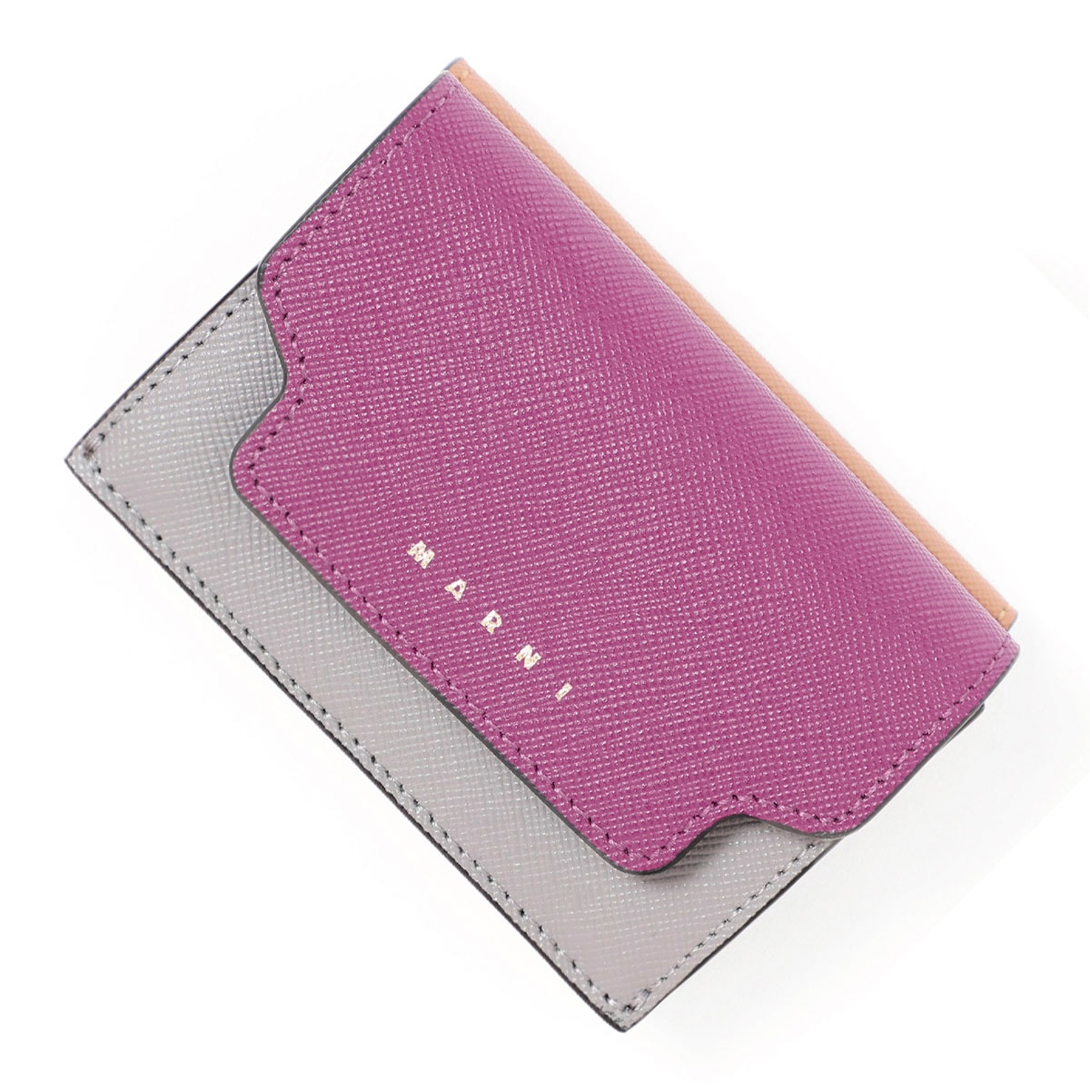 MARNI マルニ 3つ折り財布 小銭入れ付き/コンパクトウォレット 