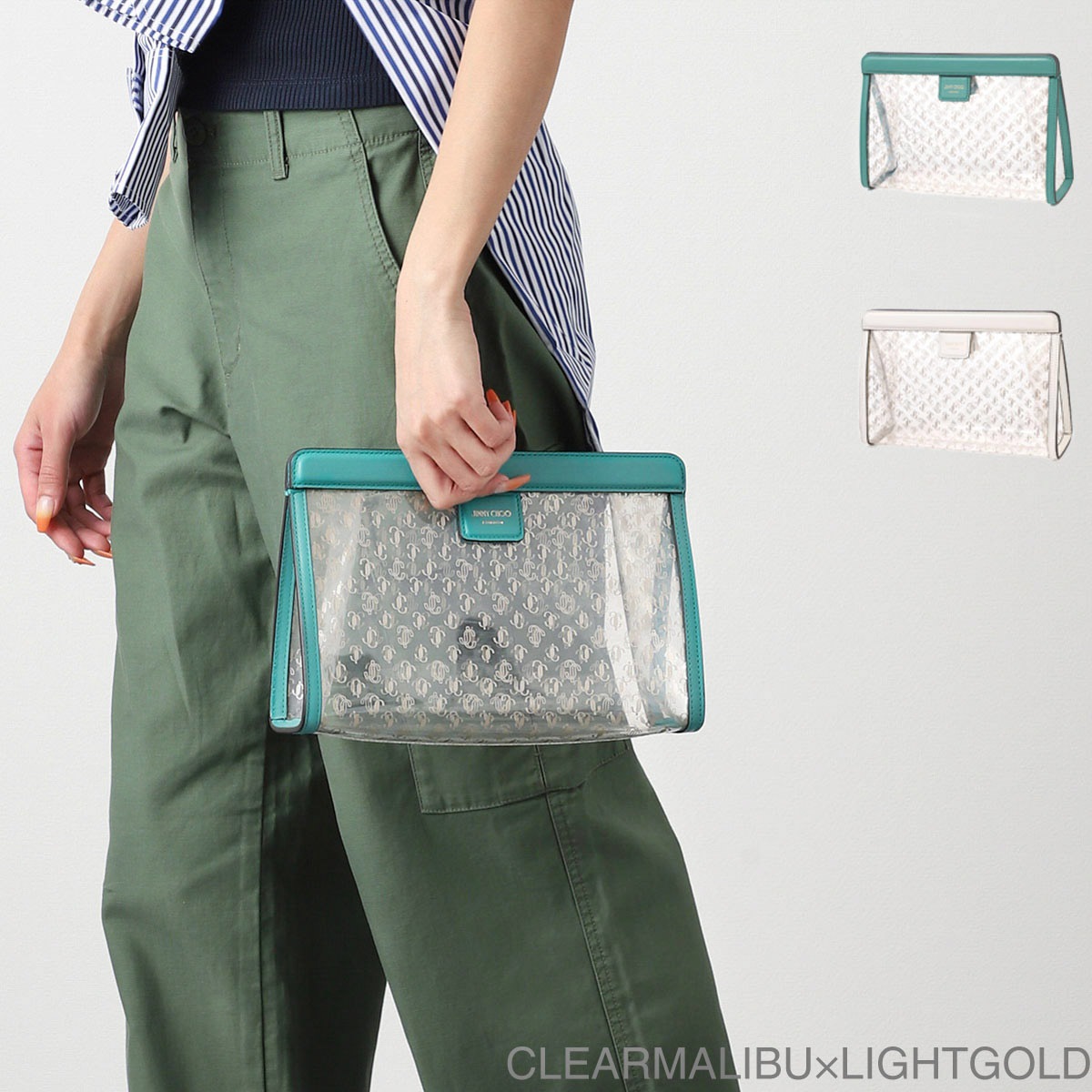 【アウトレット】JIMMY CHOO ジミーチュウ クラッチバッグ/VARENNE POUCH レディース