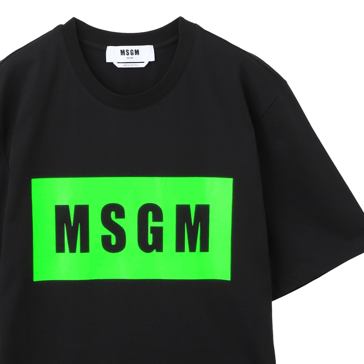 アウトレット】MSGM エムエスジーエム クルーネックTシャツ