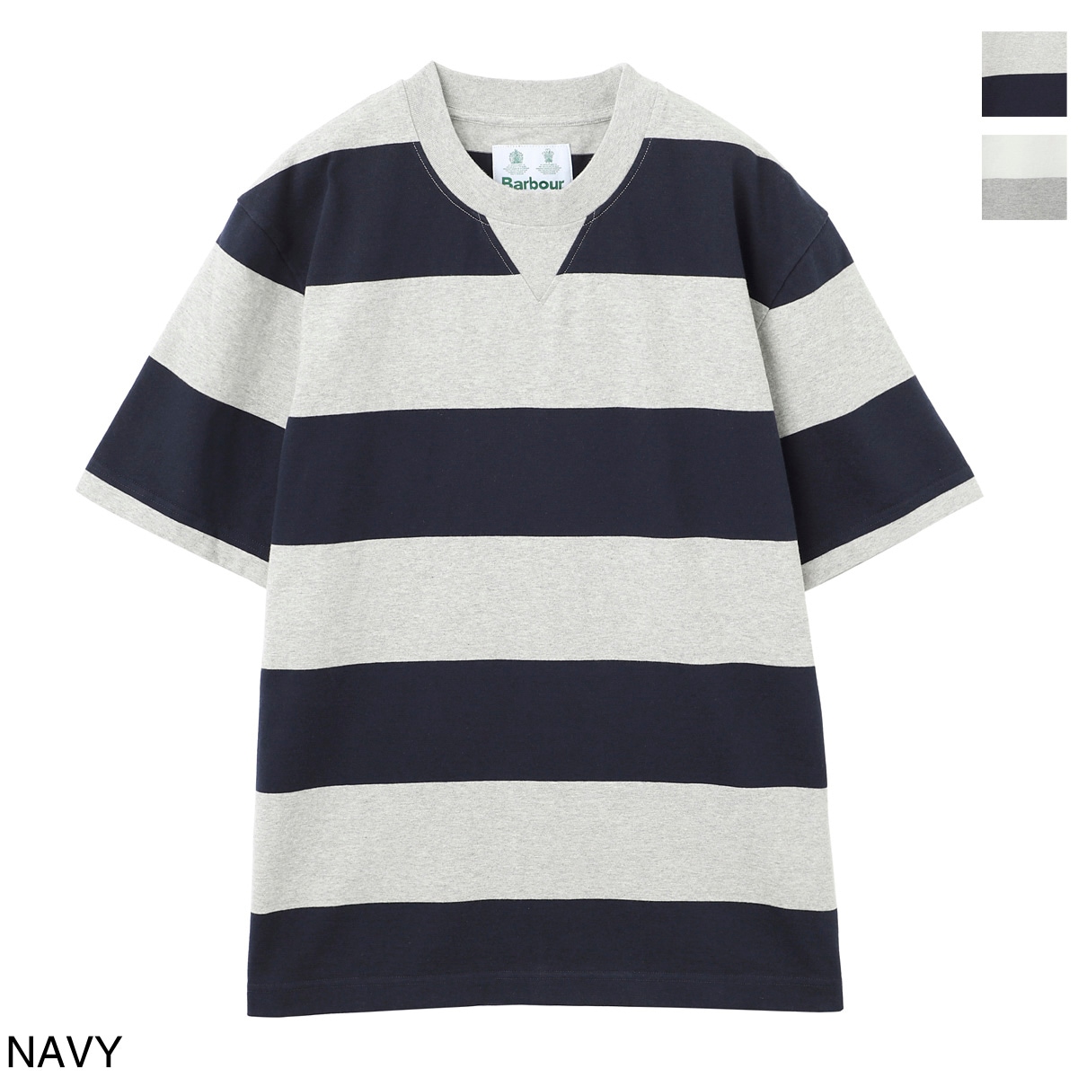 【アウトレット】Barbour バブアー クルーネックTシャツ メンズ