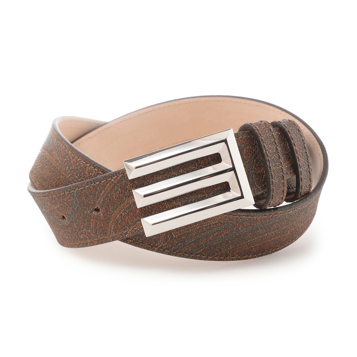 ETRO エトロ ベルト/LOGO PAISLEY BELT メンズ