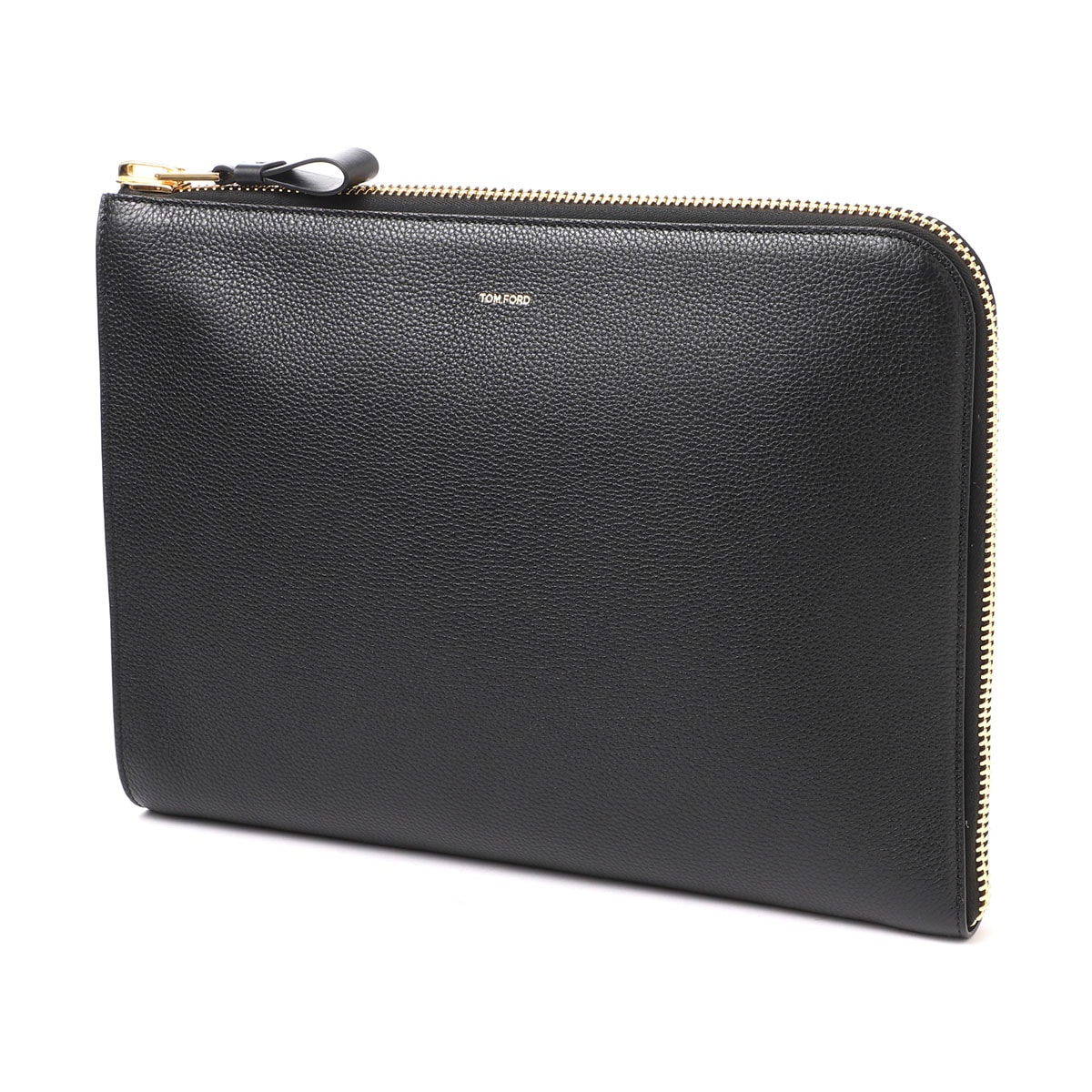 TOM FORD トムフォード クラッチバッグ/ドキュメントケース/GRAIN LEATHER BUCKLEY ZIP PORTFOLIO メンズ