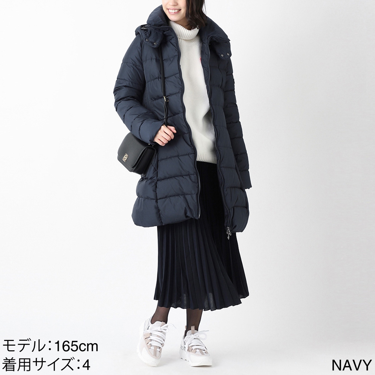 TATRAS ポリテアマ 05 ダウンコート ネイビー XL TATRAS タトラス ダウンコート/POLITEAMA ポリテアマ【大きいサイズ