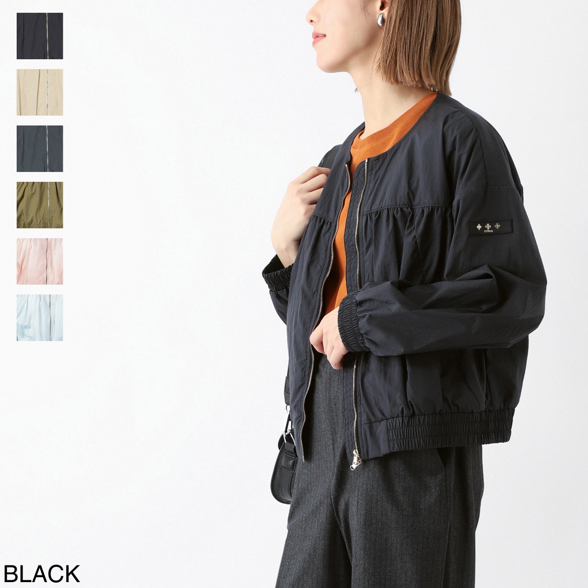 TATRAS タトラス ブルゾン/ノーカラージャケット/AZHA【大きいサイズあり】 レディース
