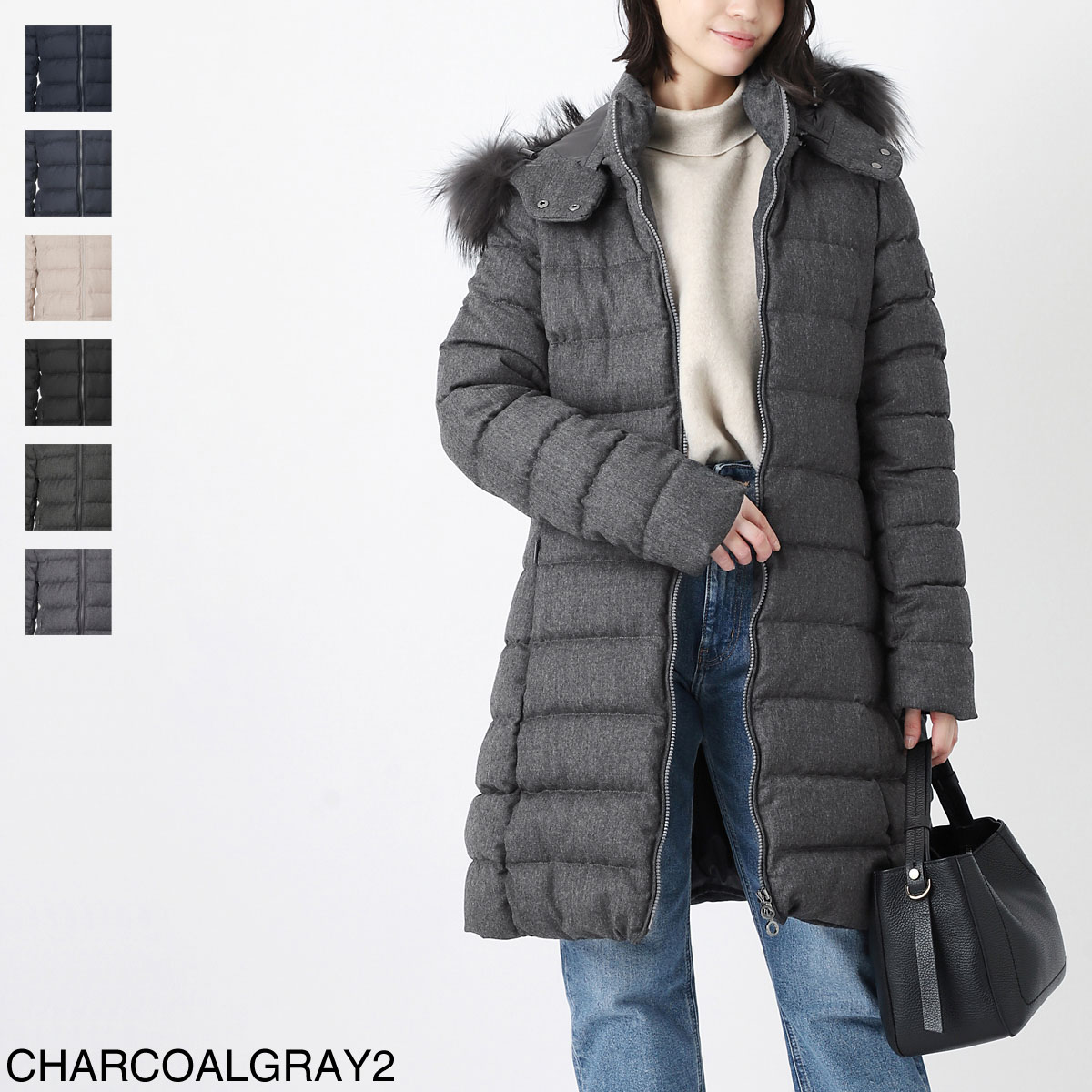 美品✨TATRAS　近年モデル　高級ダウンコート ラビアナ ロングコートサイズ３ TATRAS タトラス ダウンコート/LAVIANA ラビアナ【大きいサイズ