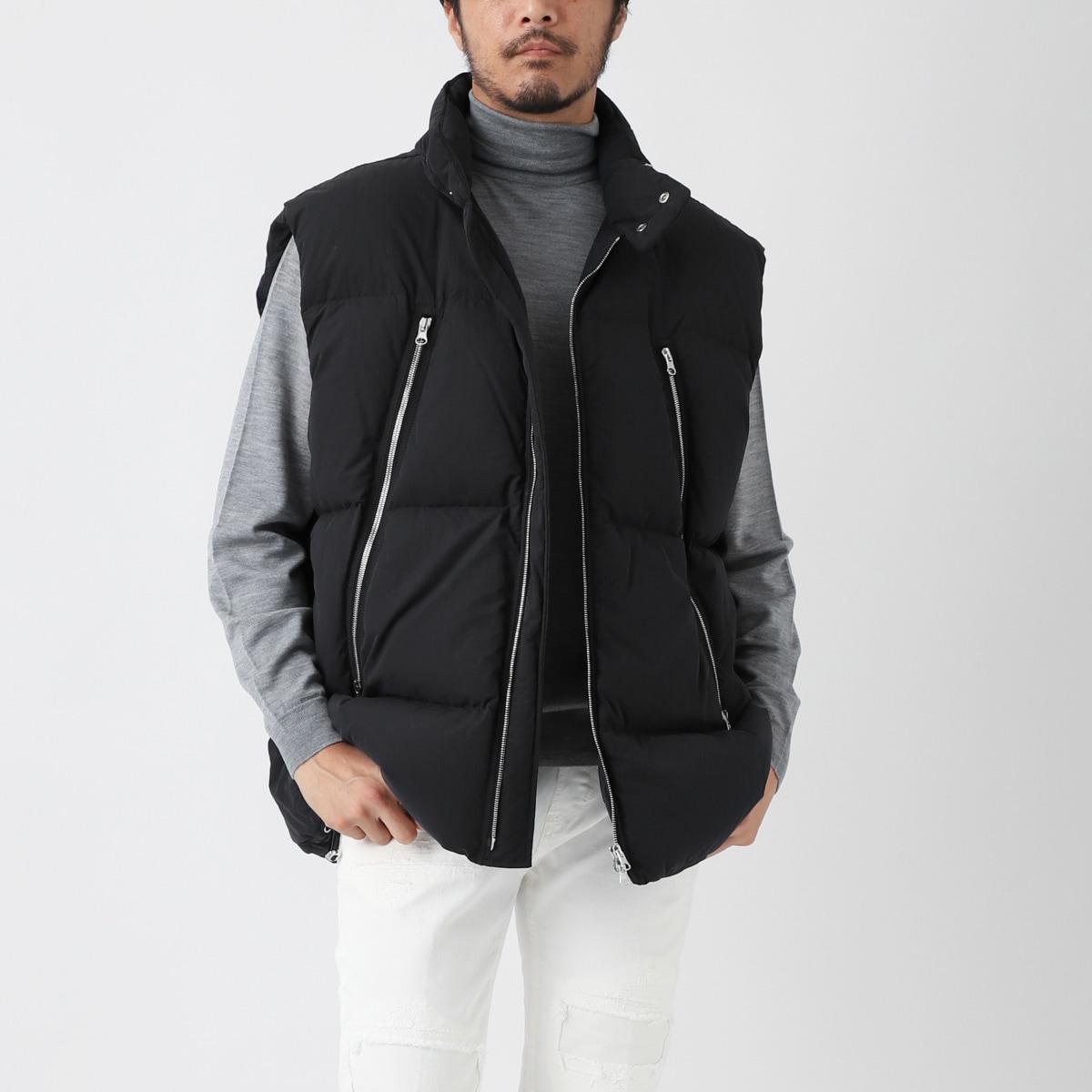 【アウトレット】【ラスト1点】MM6 Maison Margiela エムエム 6 メゾンマルジェラ ダウンベスト メンズ