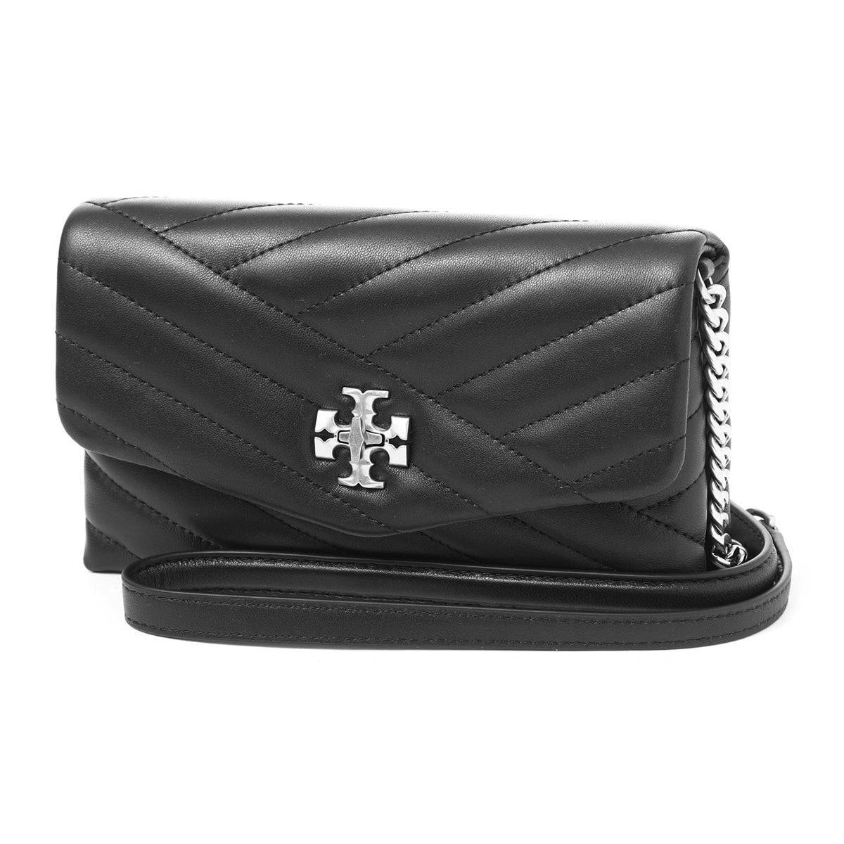 ✨新品未使用✨　TORY BURCH 長財布　T柄　Tロゴ　チェーンウォレット TORY BURCH トリーバーチ 長財布 小銭入れ付き/チェーン