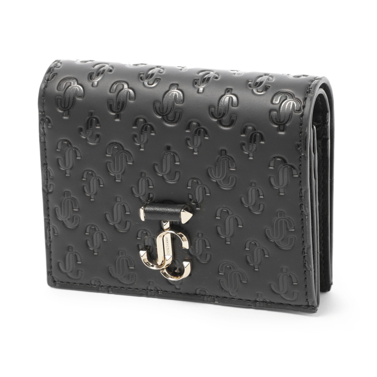 アウトレット】JIMMY CHOO ジミーチュウ 2つ折り財布 小銭入れ付き