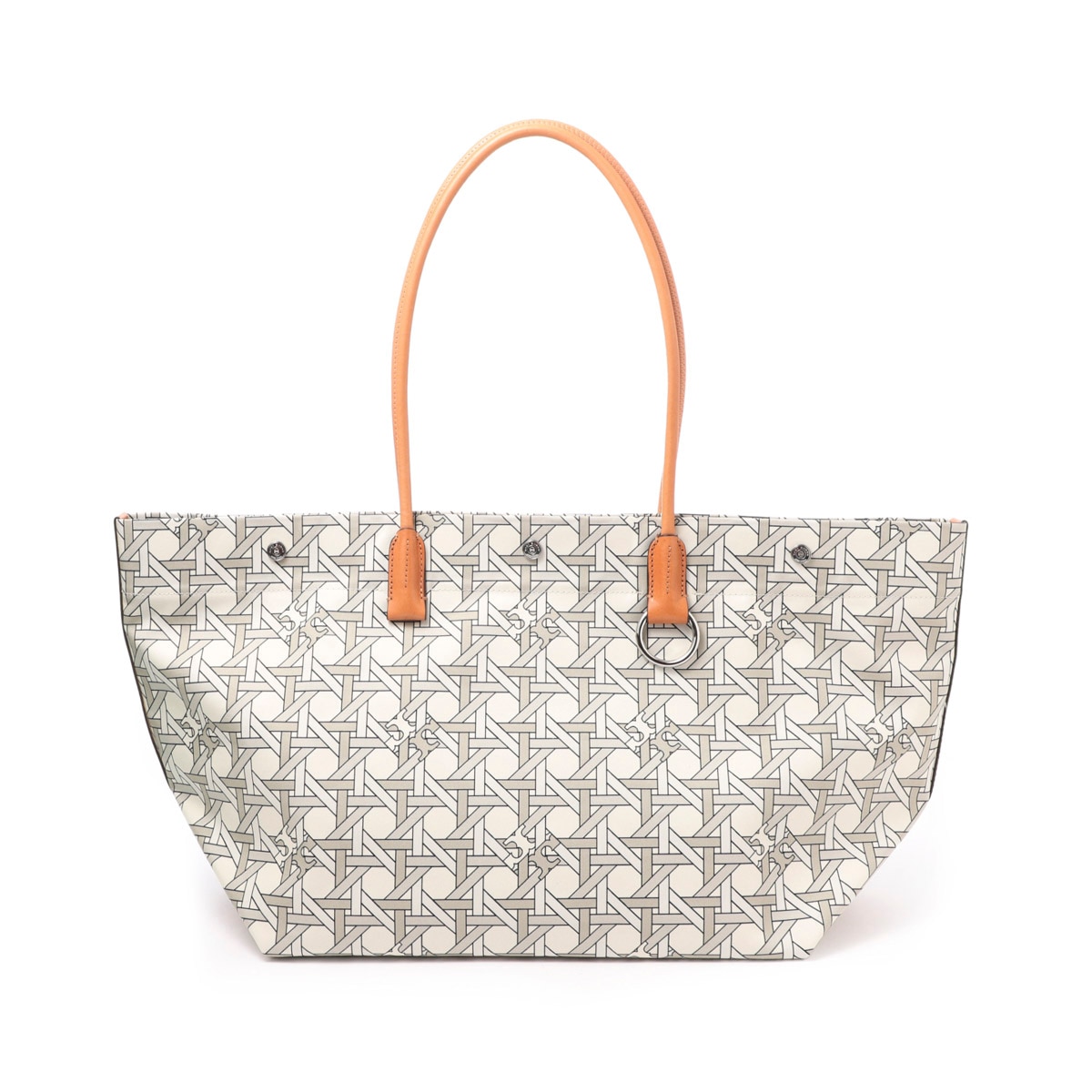TORY BURCH トリーバーチ トートバッグ/CANVAS BASKETWEAVE TOTE