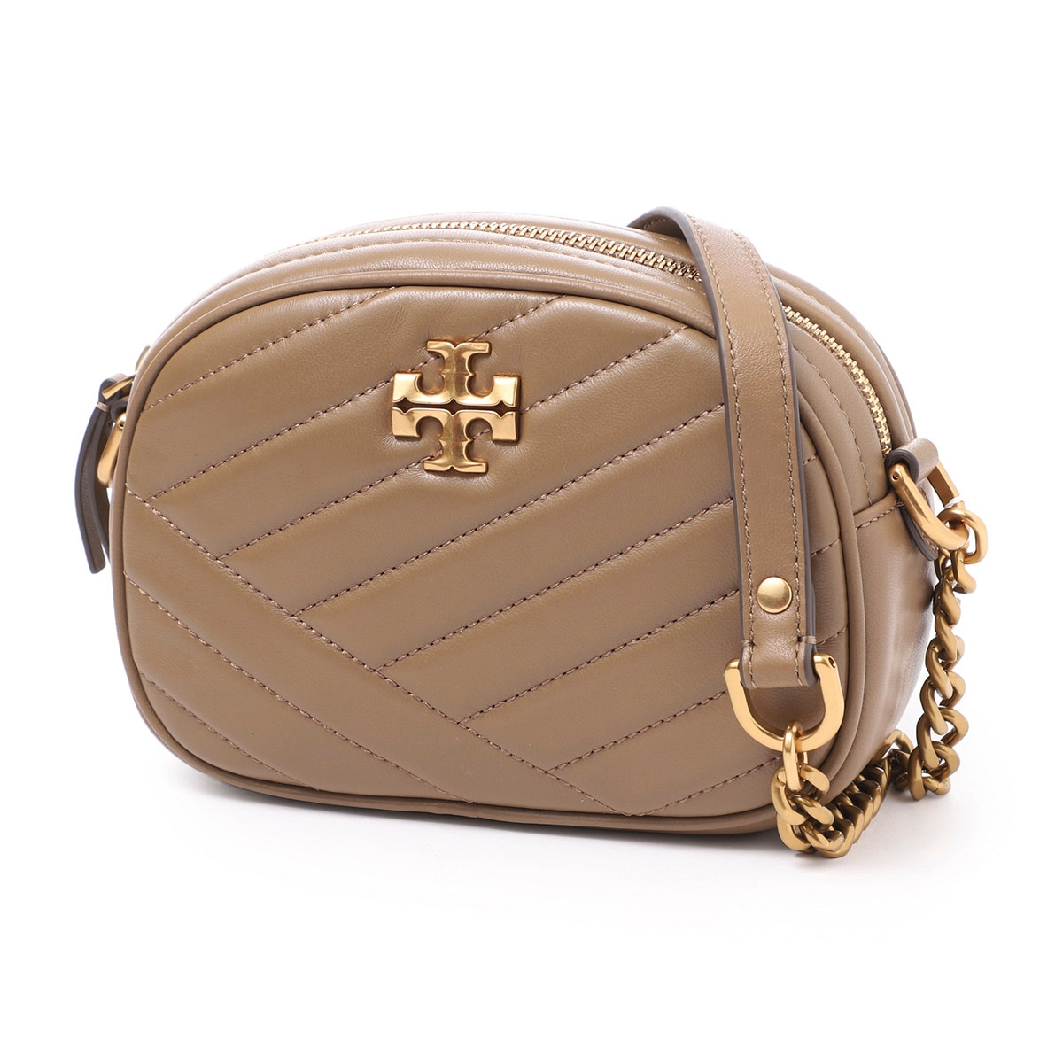 TORY BURCH ブラウンレザーショルダーバッグ クラッチ 3way TORY BURCH トリーバーチ レザー ショルダーバッグ ブラウン Tory
