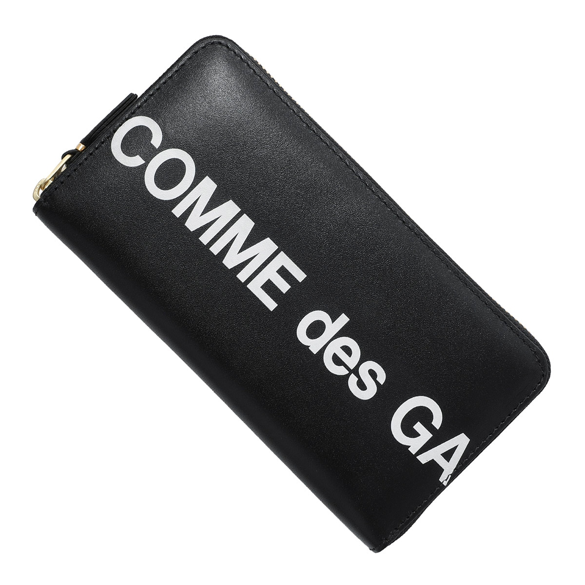 COMME des GARCONS コム デ ギャルソン ラウンドファスナー長財布 小銭入れ付き/ロングウォレット/Huge Logo メンズ