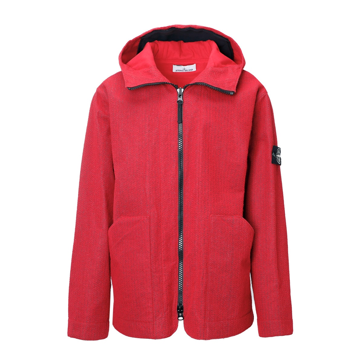 STONE ISLAND ストーンアイランド フーデッドブルゾン/NEEDLE PUNCHED REFLECTIVE メンズ