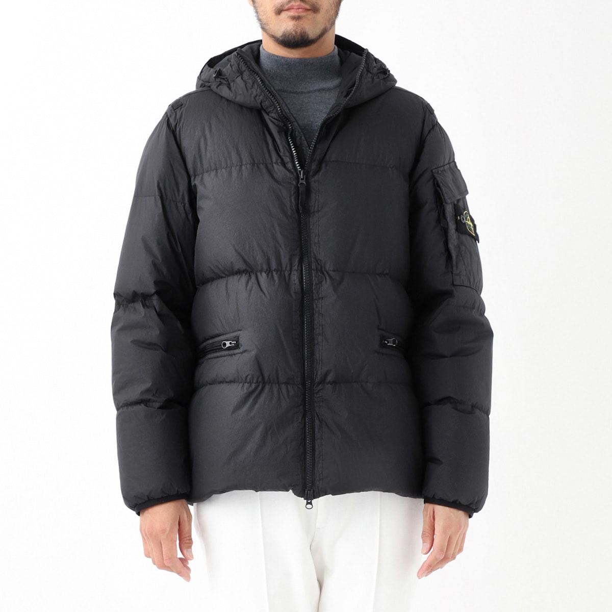 STONE  ダウンジャケット ストーンアイランド STONE ISLAND(ストーンアイランド) 23AW LOOM WOVEN CHAMBERS R