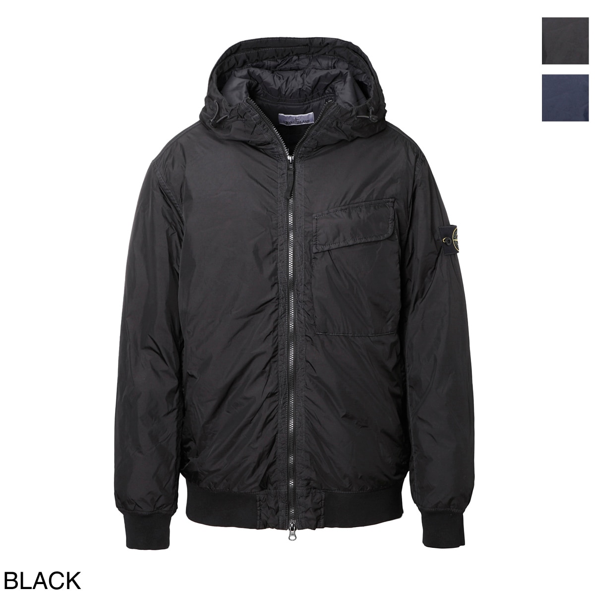 STONE ISLAND ストーンアイランド フード付き 中綿入りブルゾン/40723