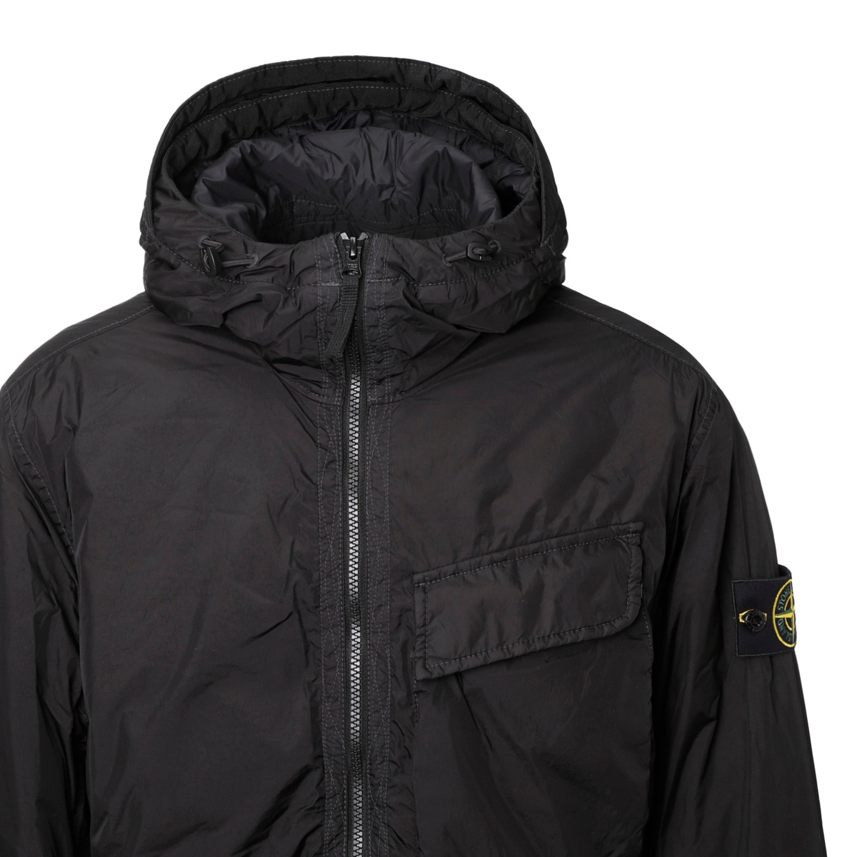 mollingham　stone  ストーンアイランド STONE ISLAND ストーンアイランド フード付き 中綿入りブルゾン/40723