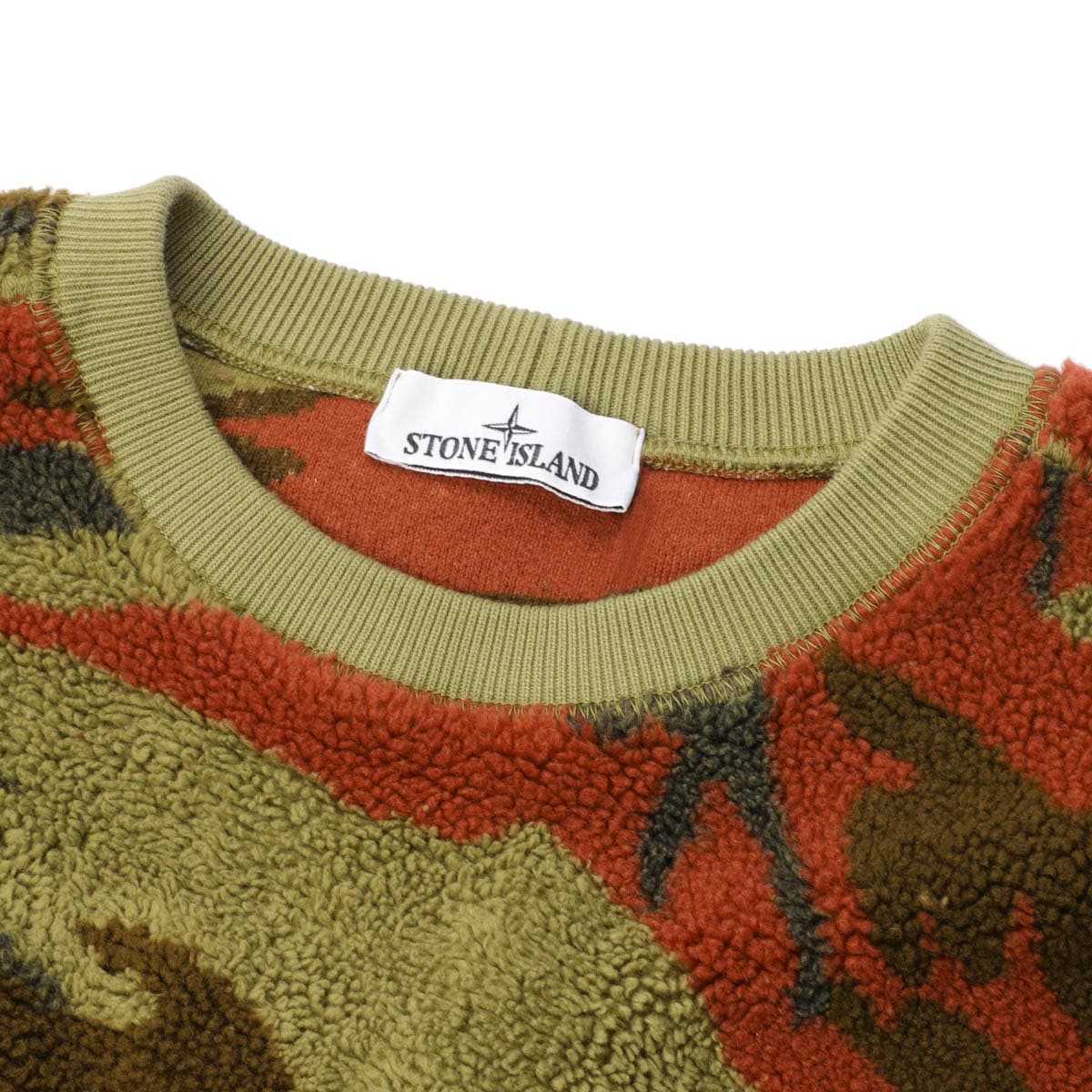 アウトレット】STONE ISLAND ストーンアイランド ボアスウェット 