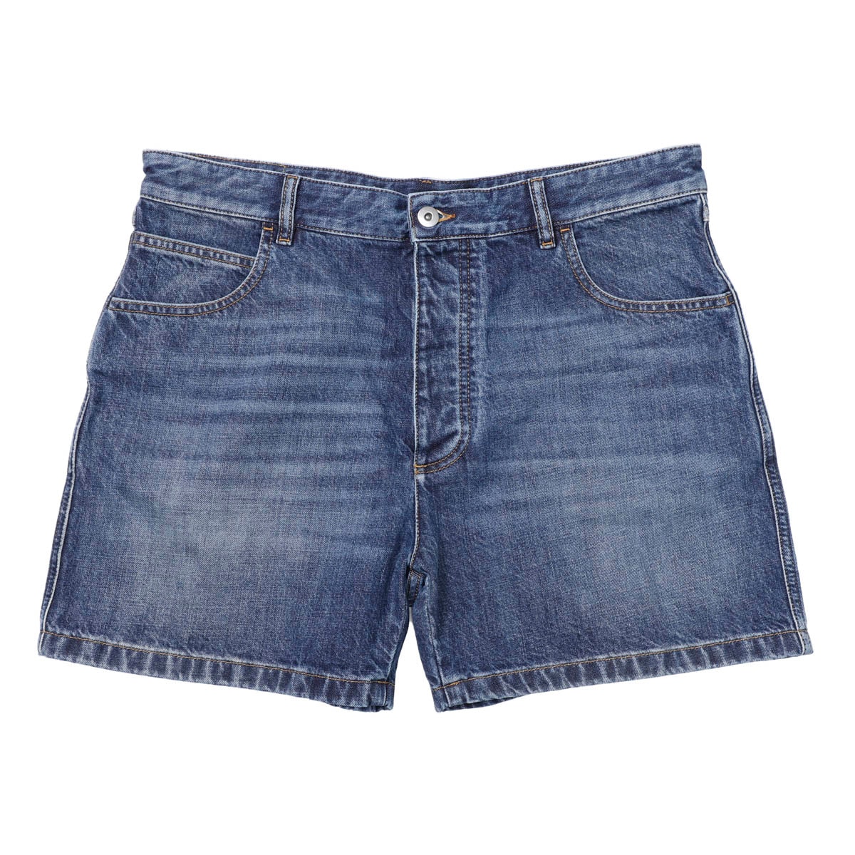 ★Bottega Veneta DENIM ブルー ポケット ロゴ コットン パンツ Women's Designer Denim Clothing | Bottega Veneta® US
