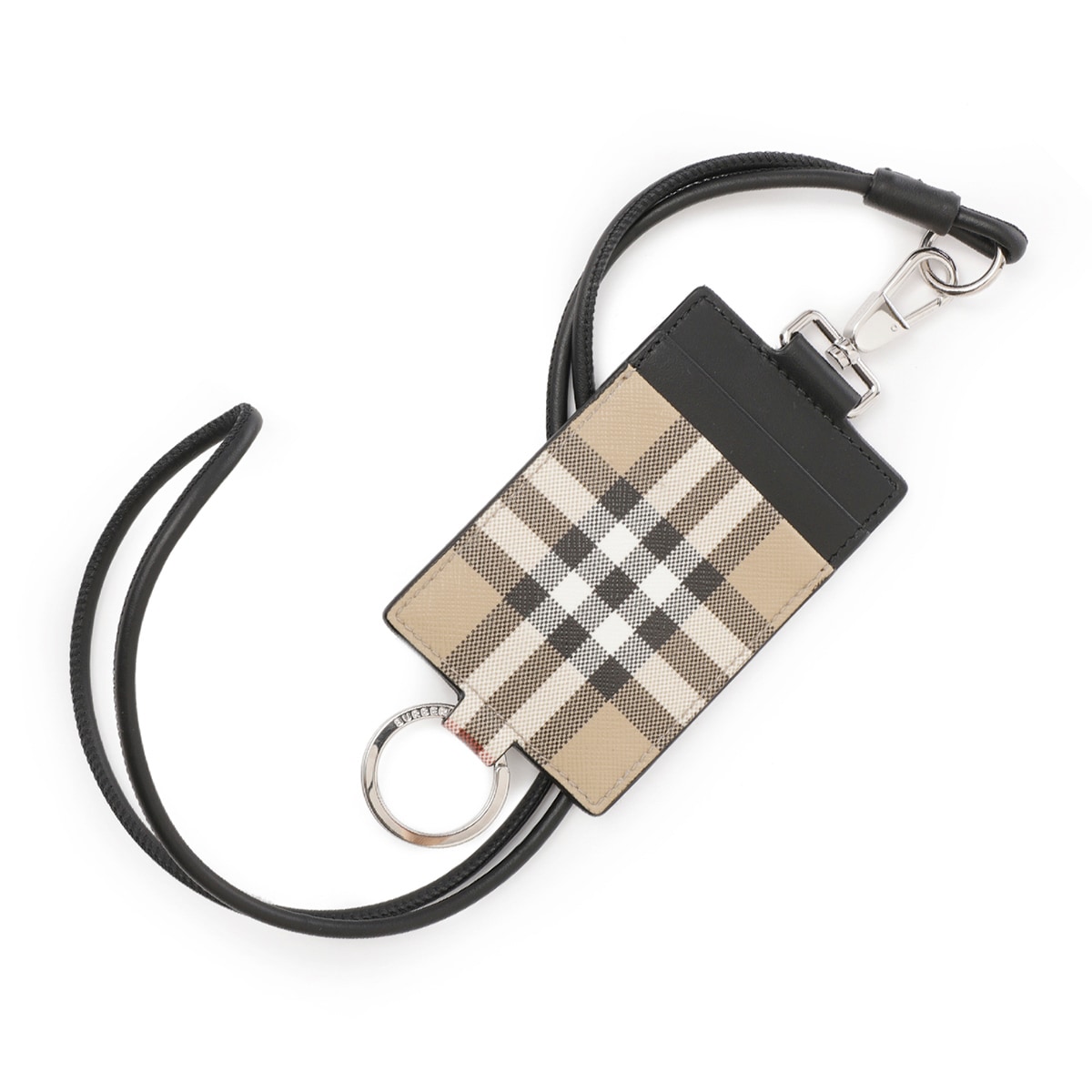 BURBERRY バーバリー ストラップ付き カードケース/MS ID LANYARD DFC メンズ