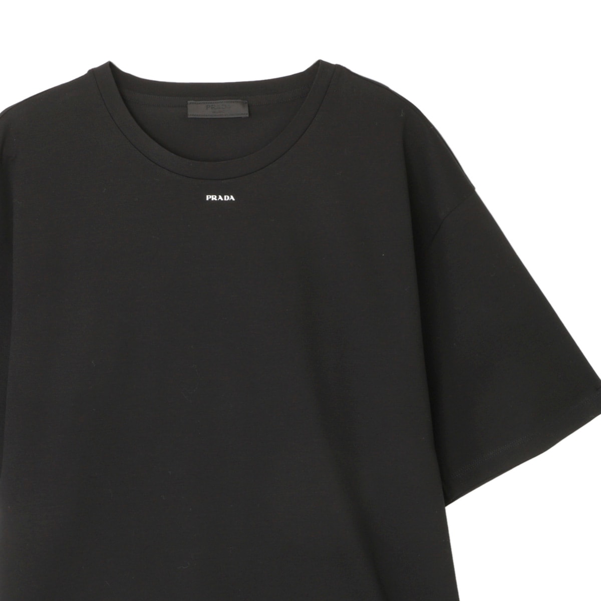 【アウトレット】【ラスト1点】PRADA プラダ クルーネック半袖Tシャツ メンズ