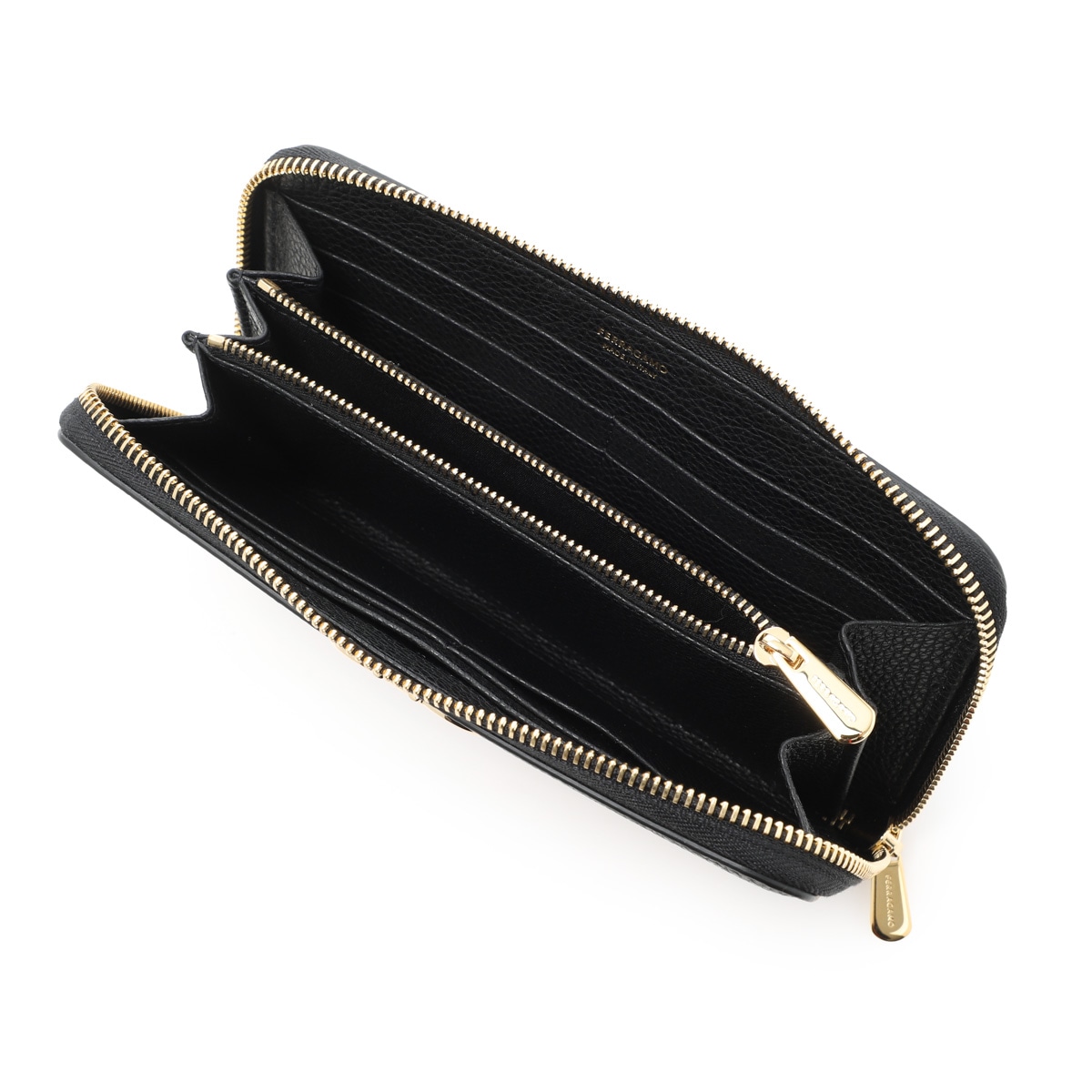 FERRAGAMO フェラガモ ラウンドファスナー長財布/ロングウォレット レディース
