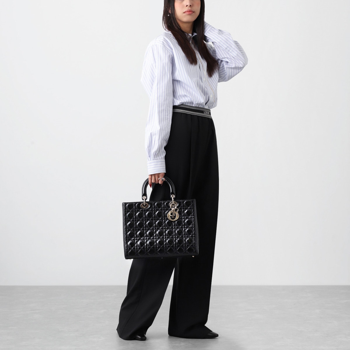 【アウトレット】【ラスト1点】DIOR ディオール ハンドバッグ 2WAY/LADY DIOR LARGE レディース
